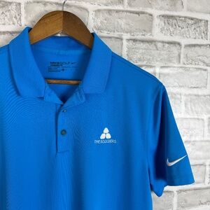 Nike Golf The Boulders GC Dri-fit Royal Blue Performance Golf Polo Mens MEDIUM